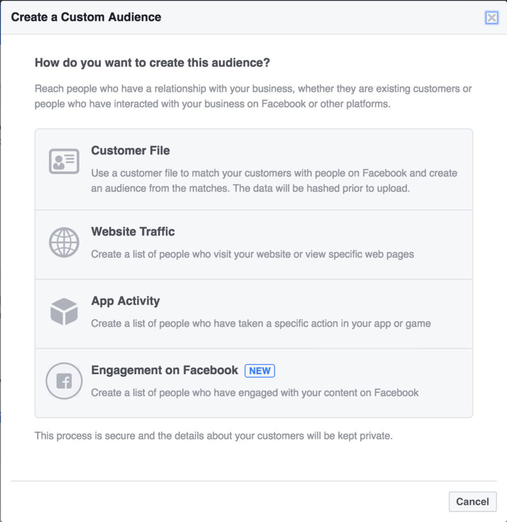 AppInstitute Facebook Ads Custom Audience