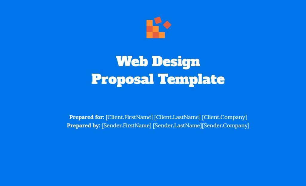 Web Design Proposal Template