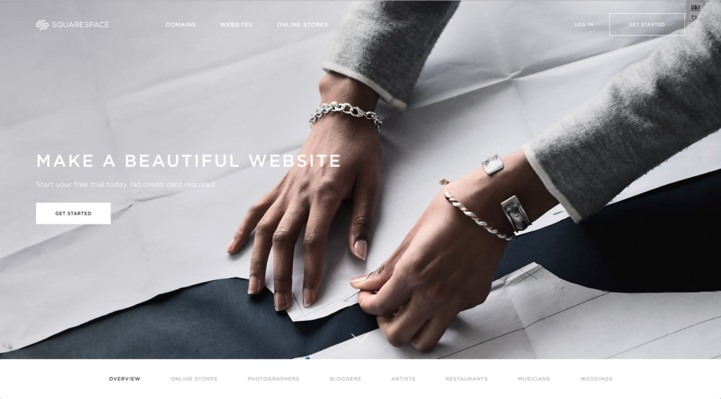 Squarespace Landing Page Builder