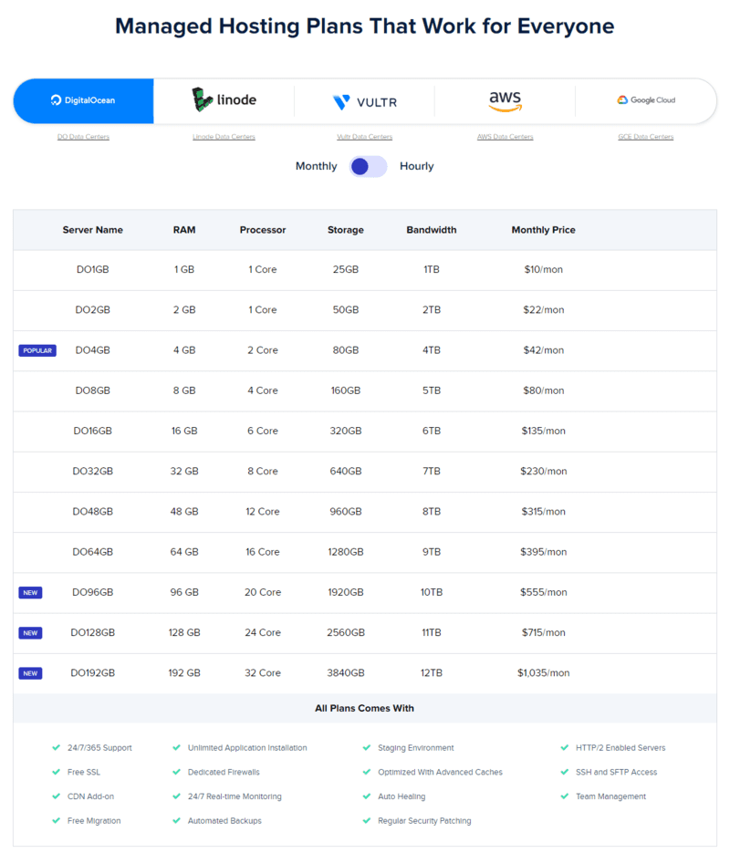 Small Business Website Hosting Pricing