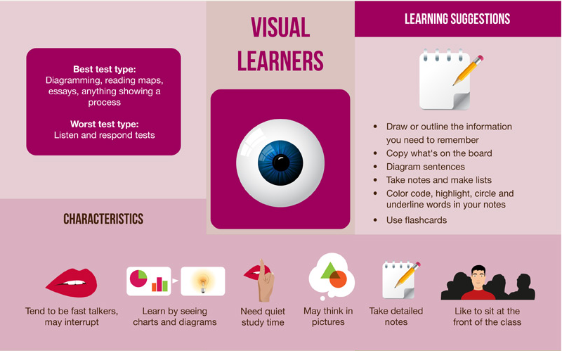 Visual Learners Infographic