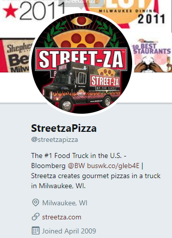 Food Truck Twitter Account