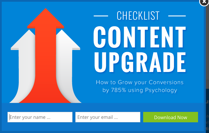 Checklist - Content Upgrade