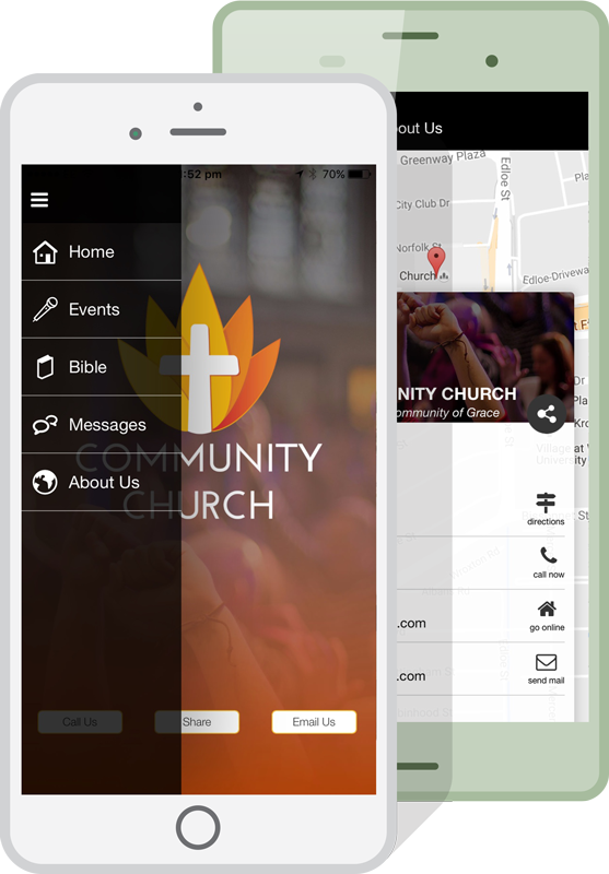 Church Apps Mockup