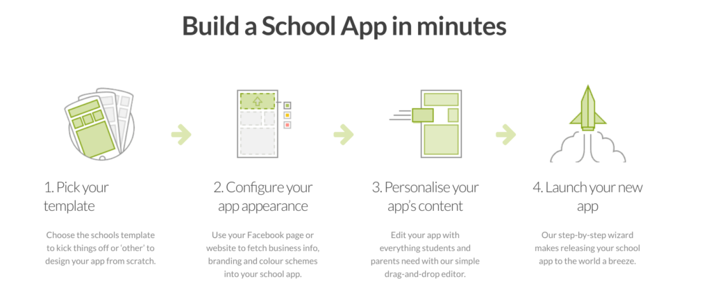 Build a School App in Minutes