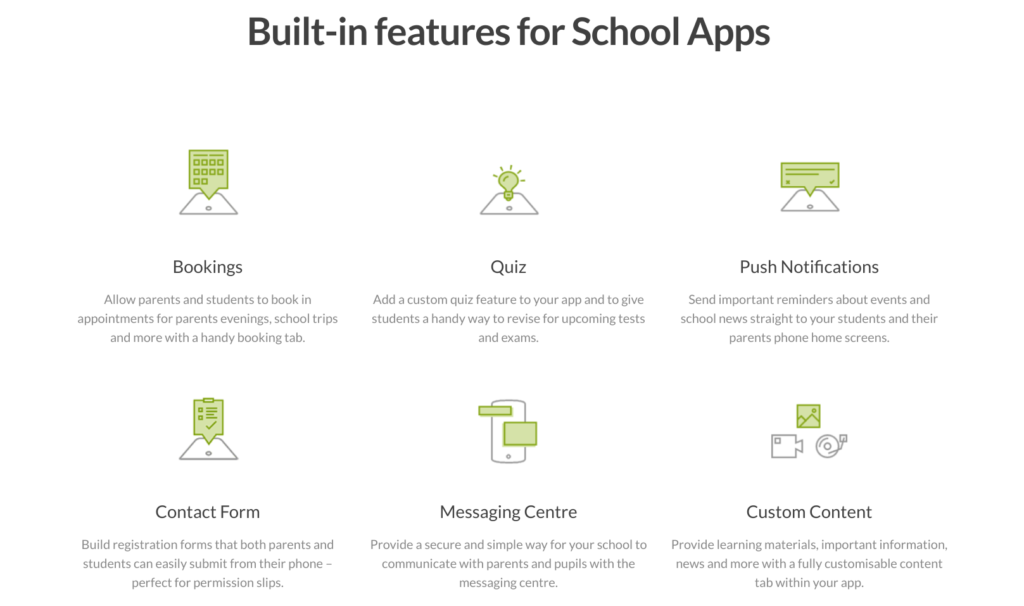 School App Features