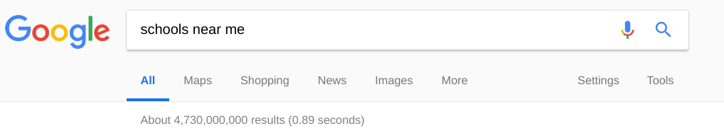 Schools Near Me Google Search