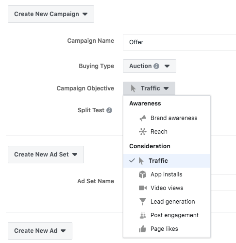 Facebook Ads for Traffic